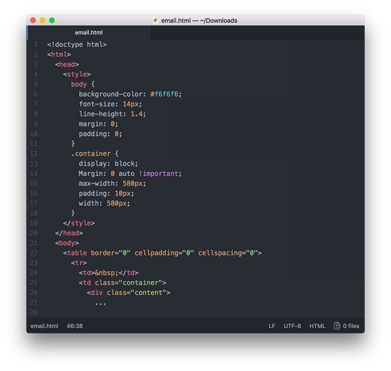 Responsive CSS Inliner For Email Templates