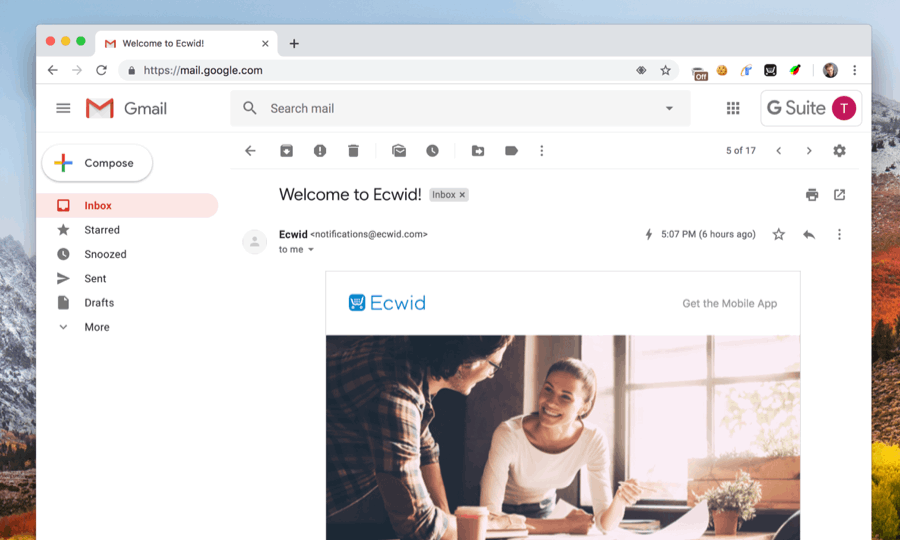 Ecwid AMP for Email