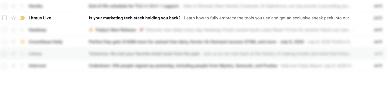  Litmus email subject line 